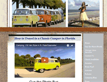 Tablet Screenshot of floridavwrentals.com